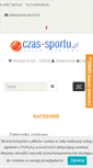 Mobile Screenshot of czas-sportu.pl