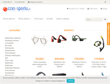 Tablet Screenshot of czas-sportu.pl